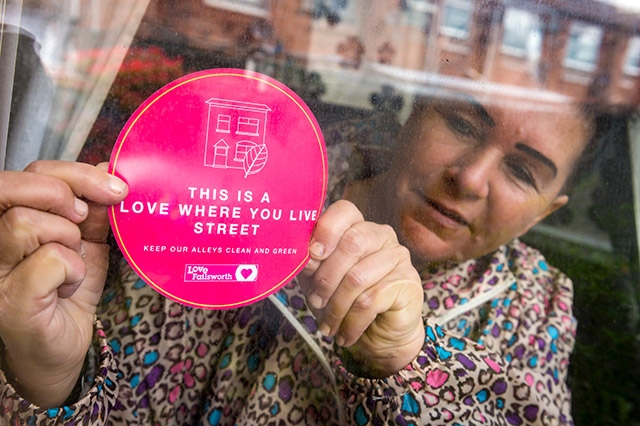 Marie Moran supports the ‘Love Where You Live’ initiative
