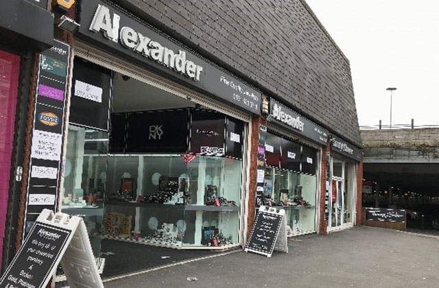 The Alexander Jewellers site at Greenacres Road shopping precinct