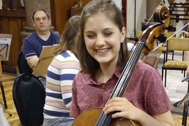 Lili Holland-Fricke, Uppermill's Young Musician of the Year 2017 Lili Holland-Fricke, Uppermill's Young Musician of the Year 2017