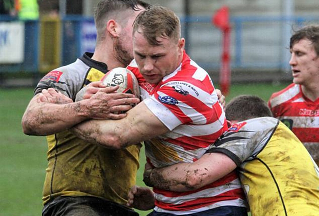 Danny Langtree scored four tries for Oldham against North Wales Crusaders