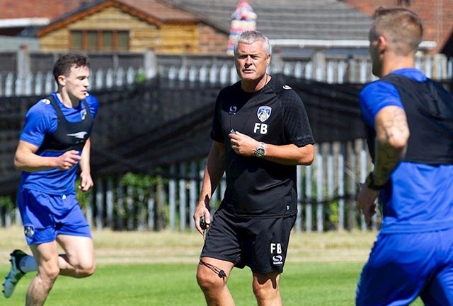 Athletic manager Frankie Bunn.
Picture courtesy of Juel Miah Athletic manager Frankie Bunn.
Picture courtesy of Juel Miah