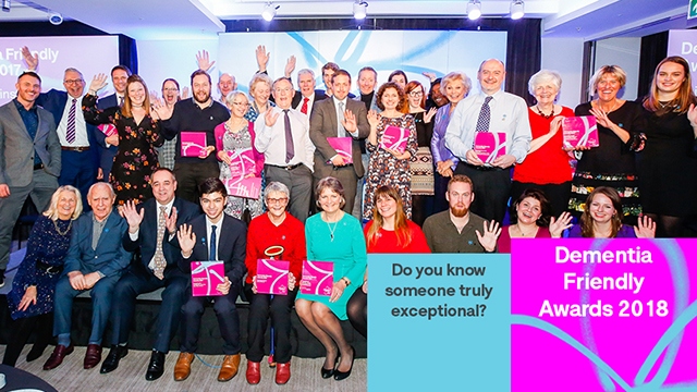 Dementia Friendly Awards nominations are now open Dementia Friendly Awards nominations are now open