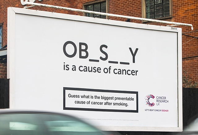 A Cancer Research UK report shows the scale of the obesity problem