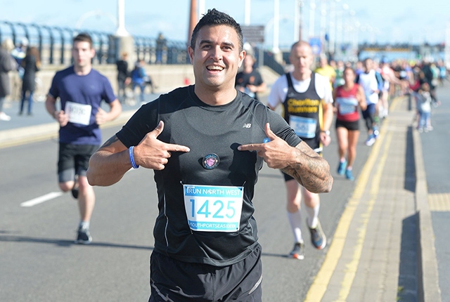 Oldham firefighter Aaron Parmar