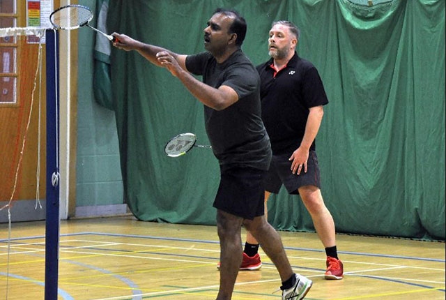 Bijoy John and Paul Clegg in action for Kingsway Phoenix 'A' Bijoy John and Paul Clegg in action for Kingsway Phoenix 'A'