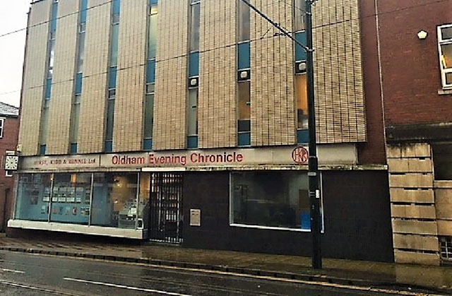 The former Chronicle newspaper base on Union Street