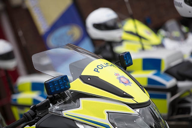 Greater Manchester Police bikes