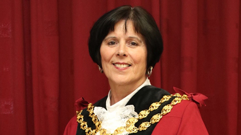 The Mayor of Oldham Ginny Alexander