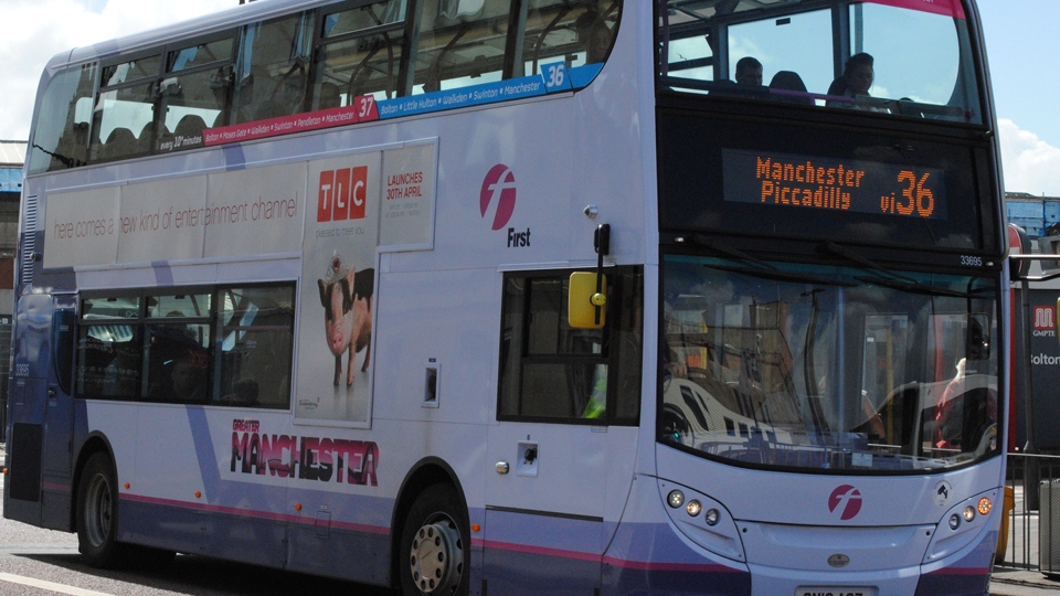A Greater Manchester bus