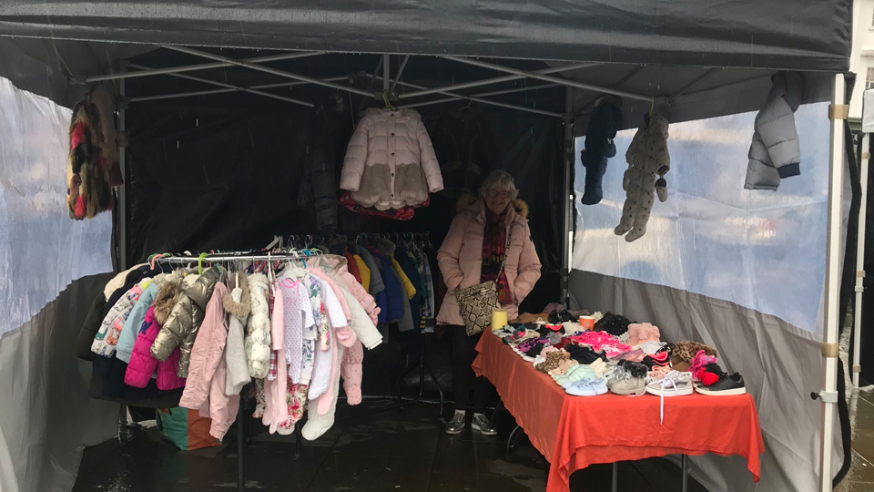 Barbara Davidson has been trading at Rochdale Market for 21 years