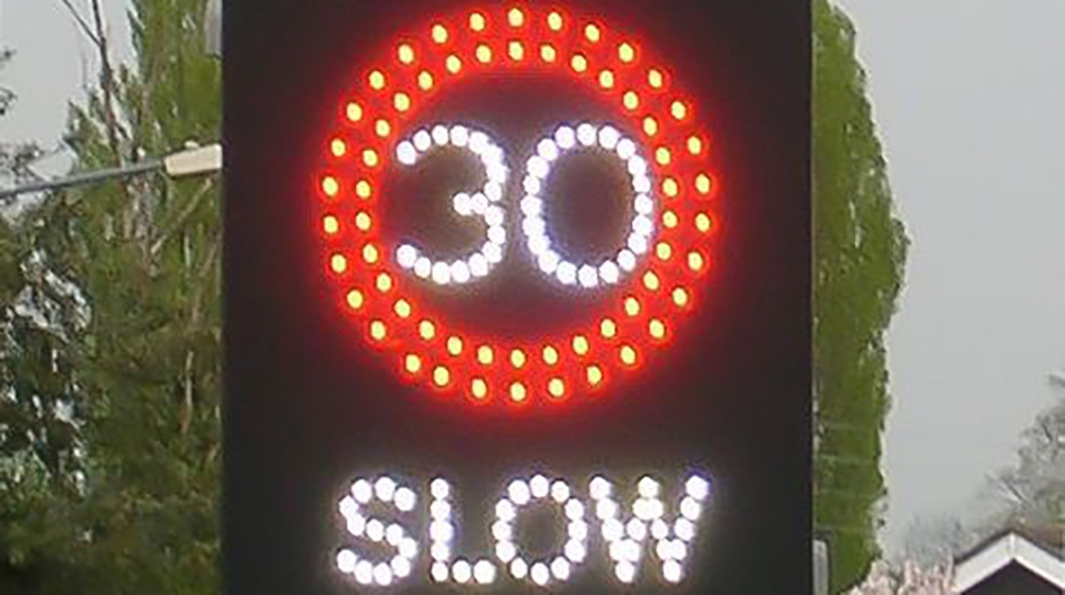 A review into the various ‘vehicle activated speed signs’ around the borough is ongoing A review into the various ‘vehicle activated speed signs’ around the borough is ongoing