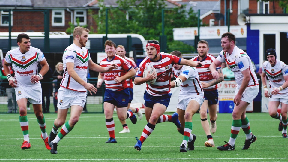 Harry Aaronson scored four tries in nine Roughyeds' appearances last season