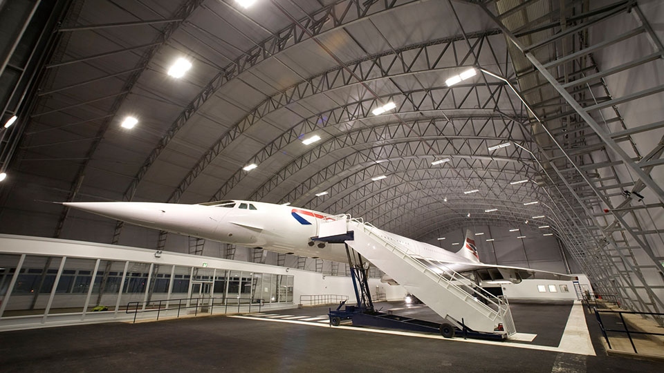 Concorde at the Aviation Viewing park Concorde at the Aviation Viewing park