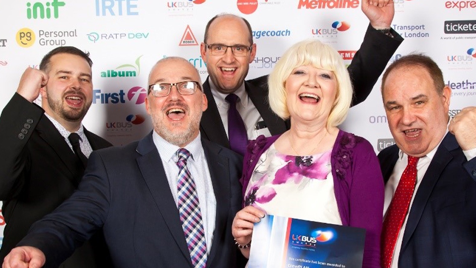 Omnibus at the UK Bus Awards Omnibus at the UK Bus Awards