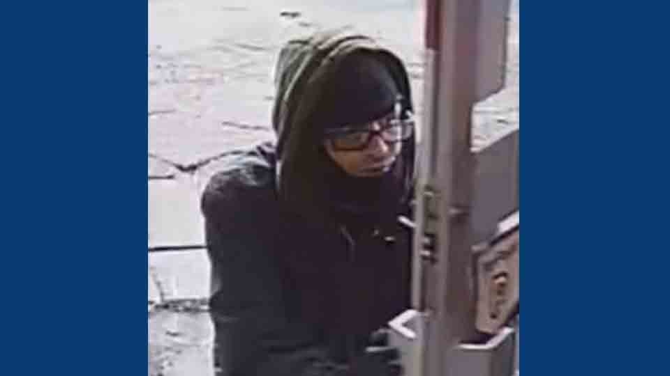 Image of the man police want to question Image of the man police want to question