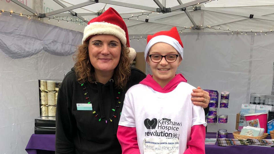 Amy Starkey at Santa Dash 2018 Amy Starkey at Santa Dash 2018