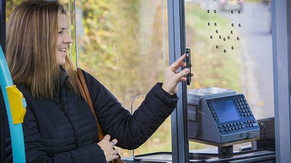 Customer on a First Bus 