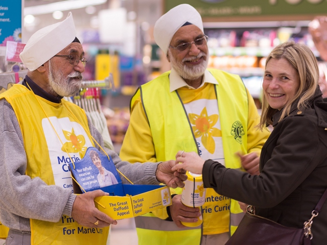 Volunteers are wanted for Marie Curie's Daffodil appeal