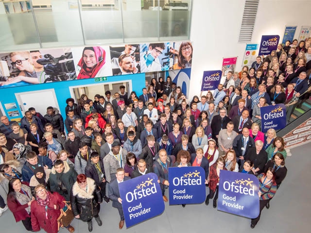 Oldham College rated as Oldham College rated as