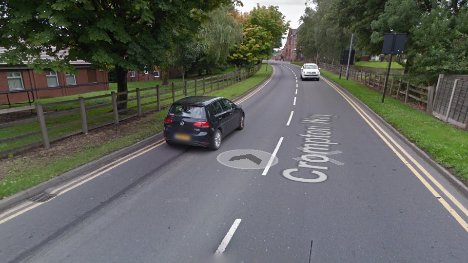Crompton Way in Shaw Crompton Way in Shaw