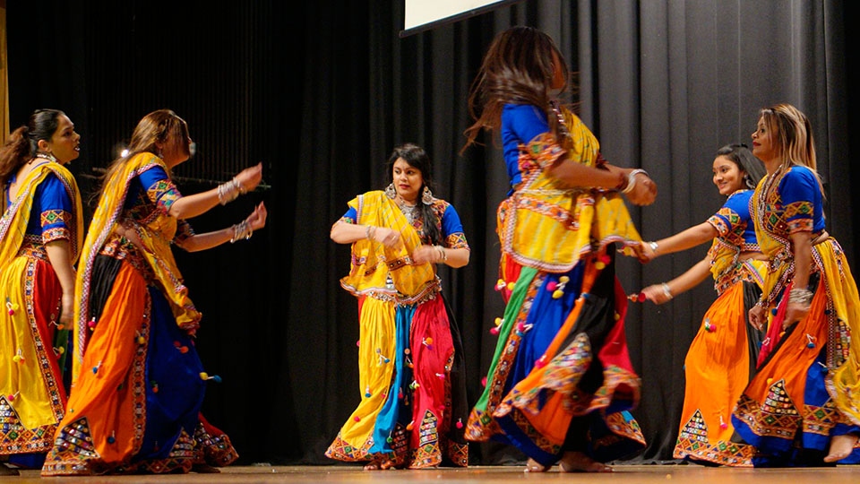 Indian dancers at last year's Festival of Light Indian dancers at last year's Festival of Light