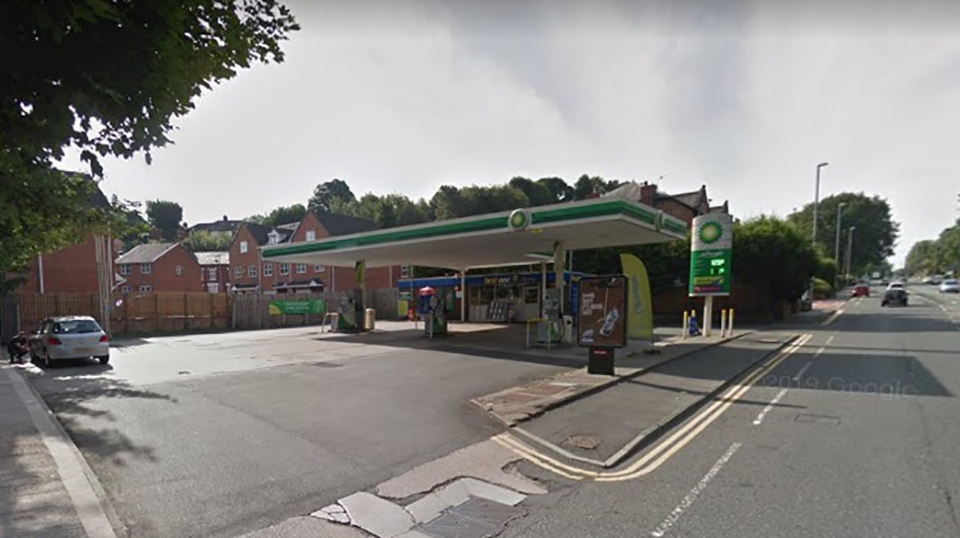 The Alkrington service station in Middleton.
Pic courtesy of Google Street Maps