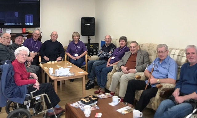 Pictured are members of the Oldham Stroke Support Group 