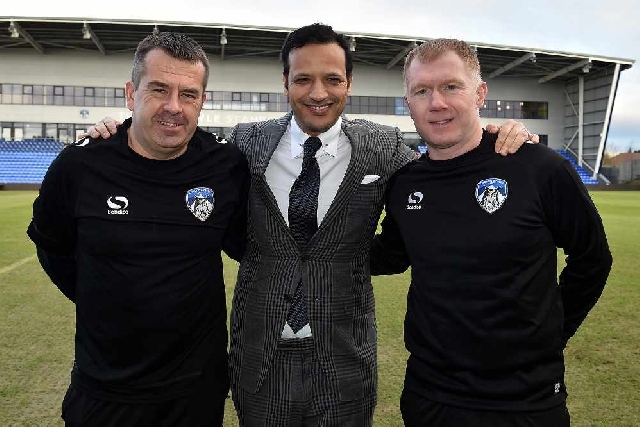 Scholes the new boss at Latics