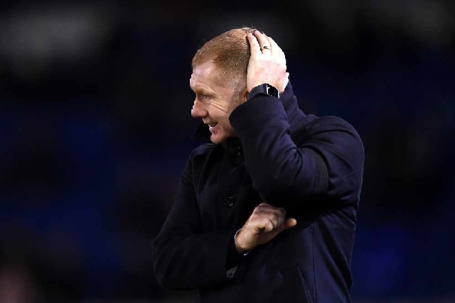 Former Oldham Athletic manager Paul Scholes Former Oldham Athletic manager Paul Scholes