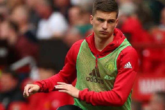 Zak Dearnley during his time at Manchester United Zak Dearnley during his time at Manchester United