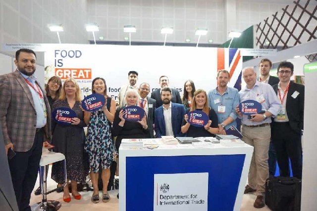 Delegates from the North West at the Gulfood Festival