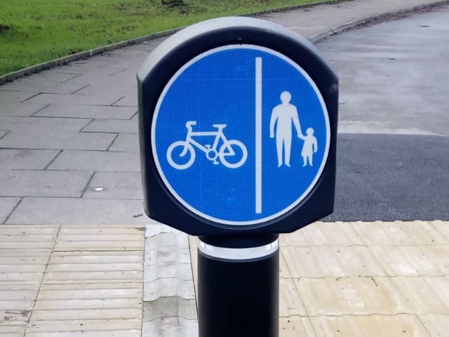 Oldham Council put the sign the wrong way