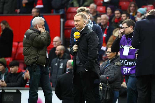 Paul Scholes during his work for BT Sport Paul Scholes during his work for BT Sport