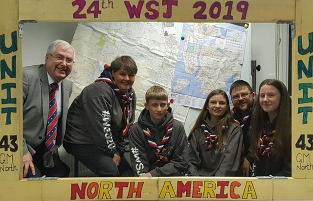 L-R: Steve Clark, Kathy, Jack, Emily, Steve McNee and Reann. L-R: Steve Clark, Kathy, Jack, Emily, Steve McNee and Reann.