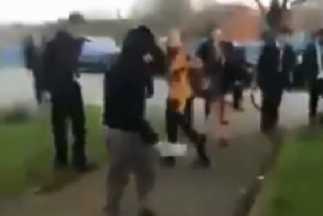 Fight in Oldham Fight in Oldham