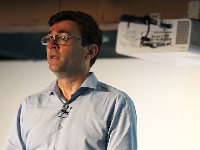 Greater Manchester's Mayor Andy Burnham