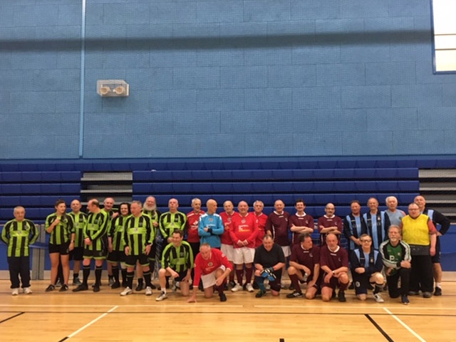 Walking football is a growing sport in the UK