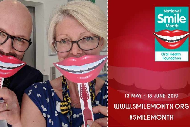 National smile month runs between 13th May and 13th June National smile month runs between 13th May and 13th June