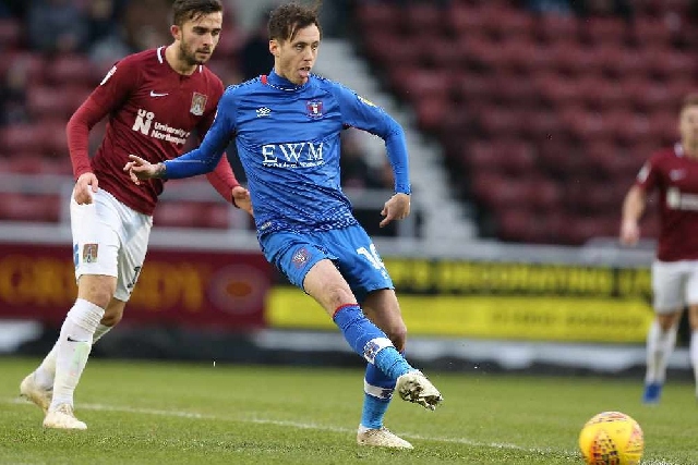 Jamie Devitt scored 11 goals for Carlisle United last season Jamie Devitt scored 11 goals for Carlisle United last season