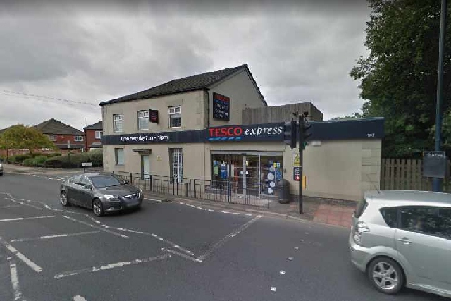 Tesco Express Store on Oldham Road