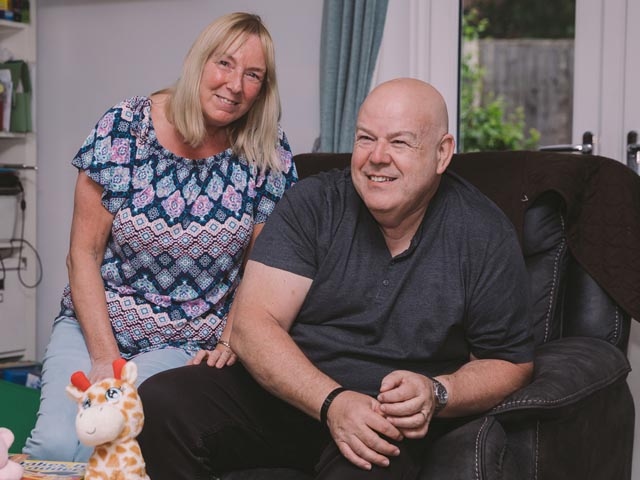 Chris Chatterley and wife Janet Chris Chatterley and wife Janet