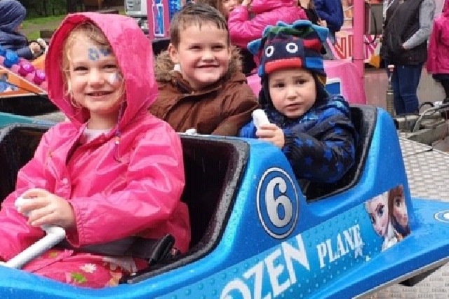 The money was raised for a Dobcross school The money was raised for a Dobcross school