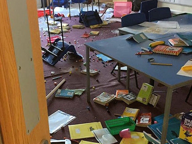 St John’s RC Primary School, Ann Street, Rochdale subjected to repeated vandalism since April this year
St John’s RC Primary School, Ann Street, Rochdale subjected to repeated vandalism since April this year