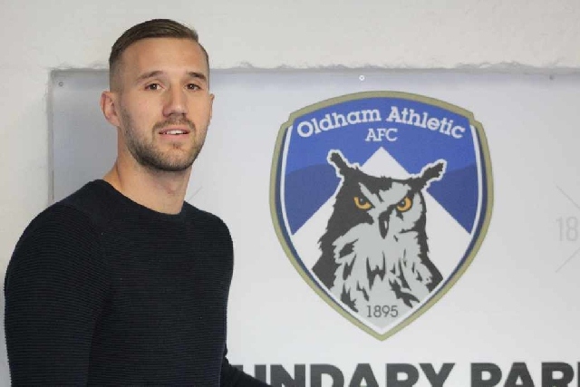 Gary Woods signs a two-year deal at Boundary Park Gary Woods signs a two-year deal at Boundary Park