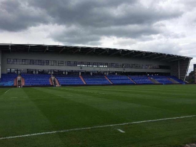 The Joe Royal Stand at Boundary Park