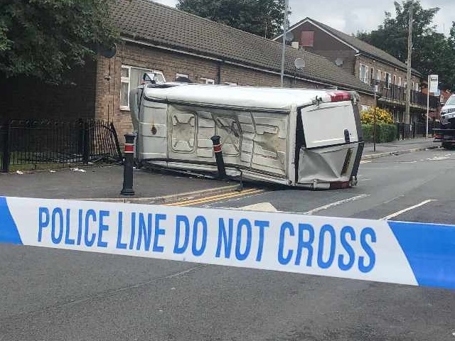 Police have closed Henshaw Street Police have closed Henshaw Street