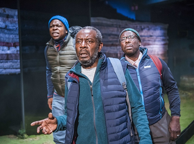 'Black Men Walking' has been described as ‘linguistically dazzling…important, political and poignant’ 'Black Men Walking' has been described as ‘linguistically dazzling…important, political and poignant’