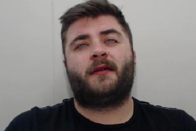 Martin Skilen climbed over the counter at a betting shop demanding money from the tills Martin Skilen climbed over the counter at a betting shop demanding money from the tills