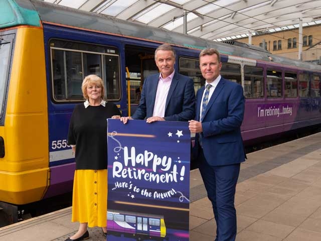 David Brown, Transport Focus Director David Sidebottom and Cllr Doreen Dickinson, Vice Chair of TfGMC 