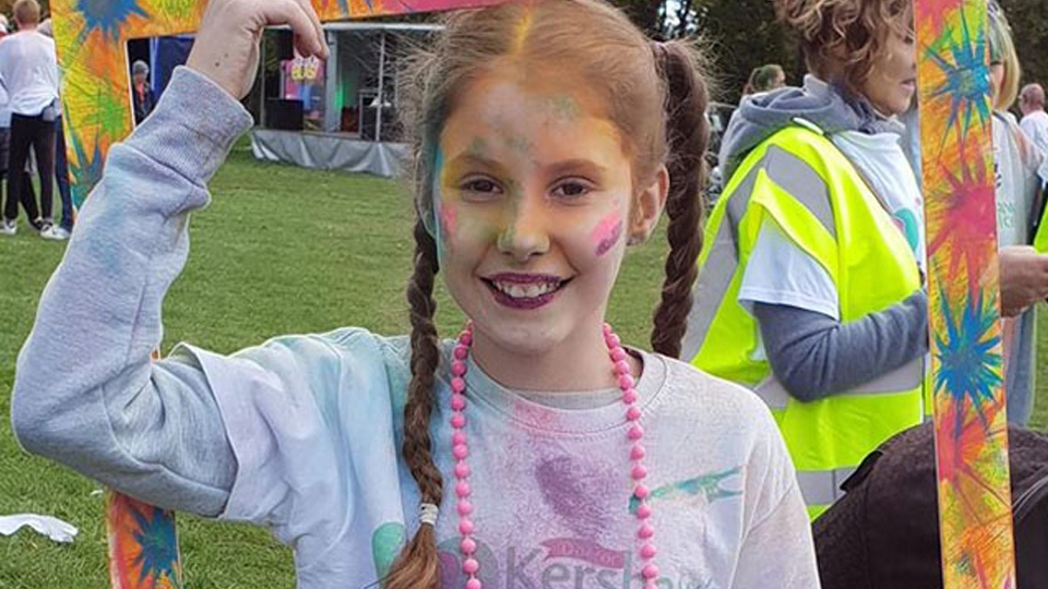 Keira raises money for 